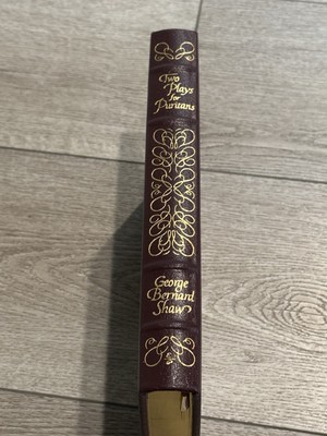Easton Press Two Plays For Puritans by George Bernard Shaw  100 Greatest Series-image