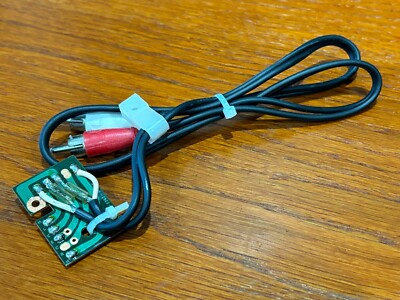 Fisher MT-M20 Turntable Parts - RCA Leads w/ Circuit Board-image