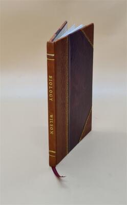 Biology, [A Lecture Delivered At Columbia University In The Seri [Leather Bound]-image