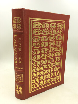 ESCAPE FROM KATHMANDU- Kim Stanley Robinson - 1989 EASTON PRESS SIGNED 1ST-image