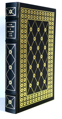 Franklin Library FATHERS AND SONS by Ivan Turgenev  Hardcover 1981 Like New-image