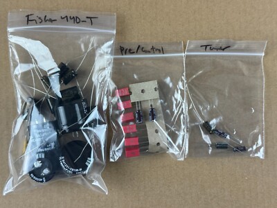 Fisher 440T Complete Rebuild Kit High-Quality Receiver Recap Set 440-T-image