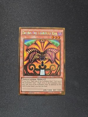 Yu-Gi-Oh! - Exodia the Forbidden One 2015 PGL2-EN026 Gold Rare 1st Edition-image