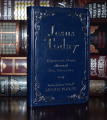 Jesus Today by  Sarah Young Hope Brand New Deluxe Soft Leather Bound Edition-image
