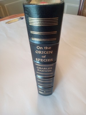 Easton Press On the Origin of Species by Charles Darwin   100 Greatest Series-image