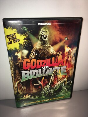 Godzilla vs. Biollante (DVD, 1992, 2012) Miramax Toho-image