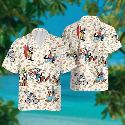 Cute Goofy Dog Summer Is Calling And I Must Go Aloha Summer Hawaiian Shirt -image