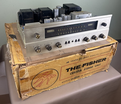 FISHER 800C TUBE RECEIVER PARTS/REPAIR-image