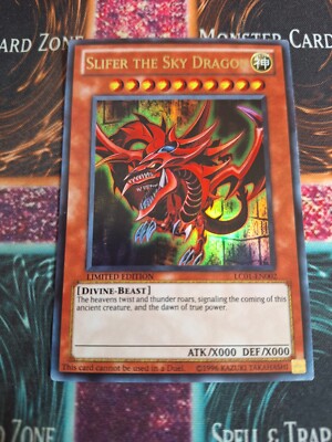 Yu-Gi-Oh! Slifer the Sky Dragon LC01-EN002 Ultra Rare Limited Near Mint-image