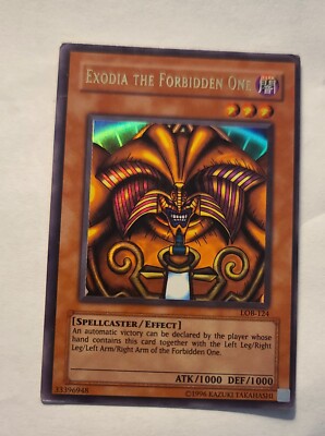 Yu-Gi-Oh! Exodia the Forbidden One LOB-124 OG Unlimited Ultra Rare-image