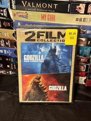 Godzilla & Godzilla King Of The Monsters DVD 2 Film Collection NEW & SEALED-image