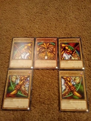 5 Pieces Of Exodia the Forbidden One - LDK2-ENY04 -Common Set Exodia Full Set-image