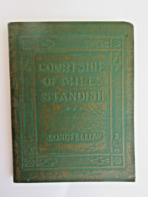 Little Leather Library  COURTSHIP OF MILES STANDISH LONGFELLOW    (B16).-image