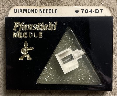 Vtg Pfanstehl 704-D7 Diamond Needle NOS Stylus-image