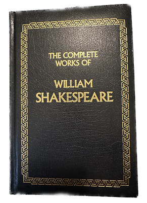 Complete Works of William Shakespeare Leatherbound Classics Series Hardcover-image