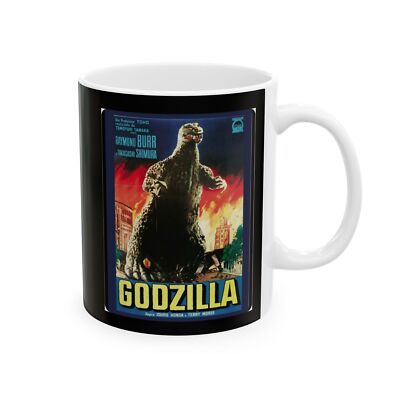 Vintage Godzilla Ceramic Mug | 11oz, 15oz | Perfect Gift for Movie Fans-image