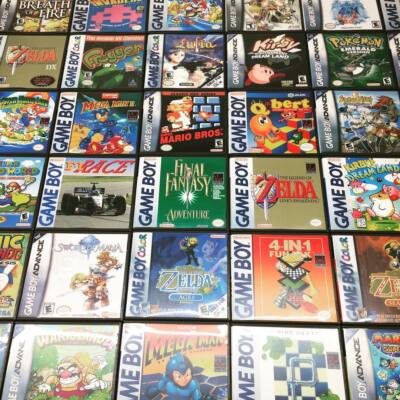 Protective Display Case for Game Boy/Gameboy Color Cartridges - NO GAME/MANUAL-image