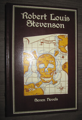 Leather bound book, Seven Novels by Robert Louis Stevenson, 2011   Canterbury-image