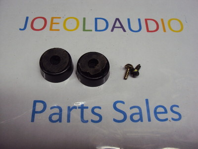 Fisher CA-880 Original Feet w/ Mounting Screws 1 Pair  Parting Out Fisher CA-880-image