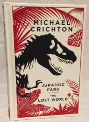 Jurassic Park / The Lost World Novel (Leatherbound) (Barnes & Nobles Exclusive)-image