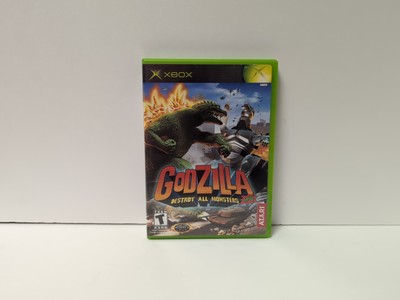Godzilla Destroy All Monsters Melee (Microsoft Xbox, 2003) Disc & Case-image