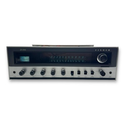 The Fisher 203 Stereo Receiver 30 WPC Turntable Ready Cleaned and Serviced-image