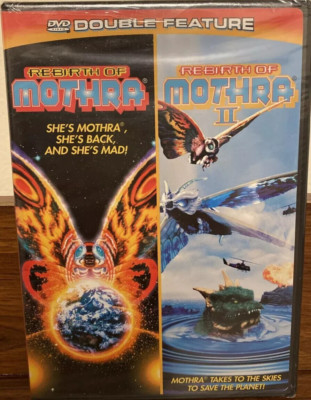 Rebirth of Mothra I & II Double Feature (DVD) NEW SEALED-image
