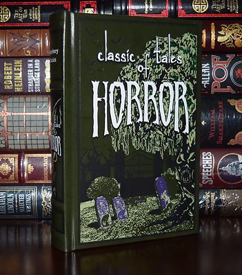 Classic Tales of Horror Stocker Poe Stevenson New Leather Bound Collectible Gift-image