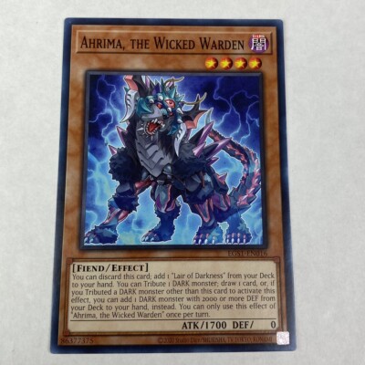Yugioh Ahrima, The Wicked Warden Egs1-en016 Egyptian God  Slifer The Sky Dragon-image