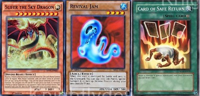 Yugioh Strings 2024 Deck - Slifer - Revival Jam  - Graceful Charity - 40 cards-image