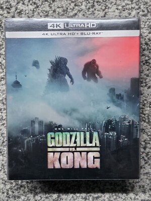 Godzilla Vs Kong 4K One 1-Click SteelBook Blu-ray  MANTA LAB Exclusive # 64/600-image