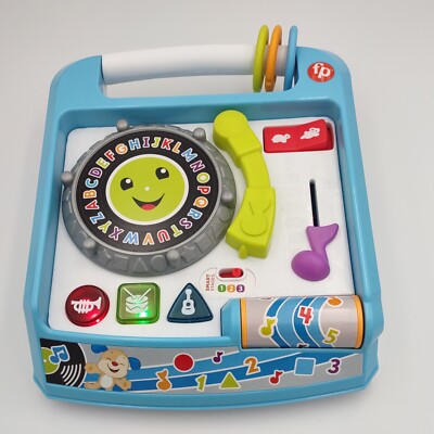 Fisher Price Laugh and Learn Remix Record Player ~ Works Great!-image