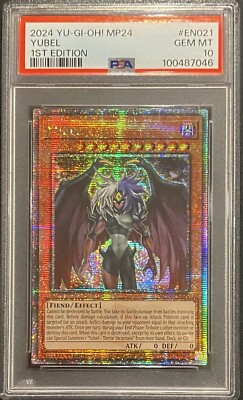 2024 PSA 10 YUGIOH MP24 25TH QC SECRET RARE YUBEL 💫-image