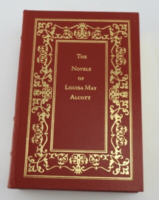 The Novels of Louisa May Alcott Little Women, Little Men Leather Bound Gold Gild-image