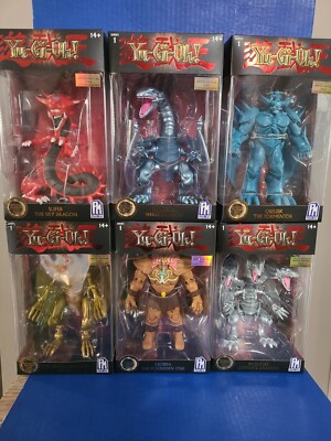 Yu-Gi-Oh PhatMojo Series 1 Set of 6 Figures NIB Limited Edition Exclusive Card-image