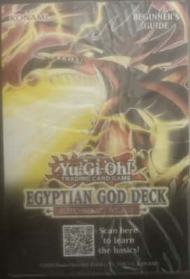 Egyptian God Deck: Slifer the Sky Dragon - 1st Edition Yugioh Sealed-image