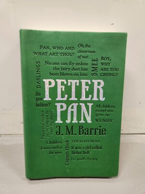 Peter Pan by Sir J. M. Barrie 2015 Green Leather Bound Special Edition-image