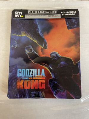Godzilla vs. Kong 4K Ultra HD Steelbook with Digital [4K Blu-ray]-image
