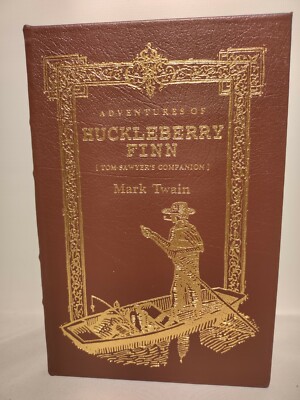 Adventures of Huckleberry Finn by Mark Twain 1994 Easton Press Leather Collector-image