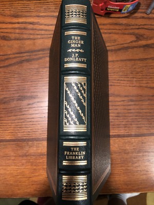 Franklin Library: SIGNED 60: J.P. DONLEAVY: THE GINGER MAN: SEXY IRISH NOVEL-image