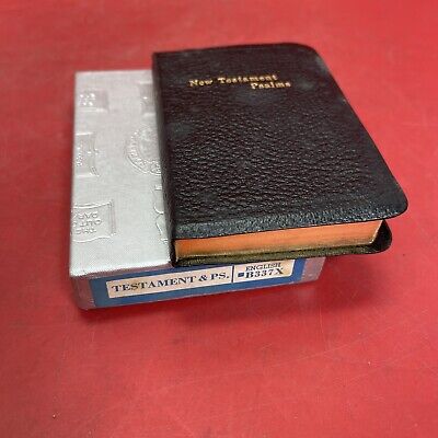 American bible society B337X series new testament with psalms pocket bible-image