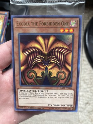 Exodia the Forbidden One LART-EN004 The Lost Art Promotion Limited Edition-image