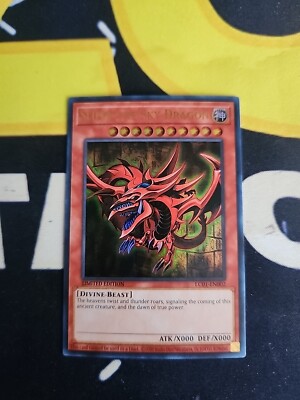 Yugioh Slifer the Sky Dragon LC01-EN002 Ultra Rare 25th Anniversary NM -image