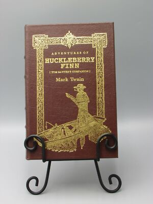 1994 NEW UNREAD ADVENTURES HUCKLEBERRY FINN MARK TWAIN ILLUSTRATED LTD ED BK85-image