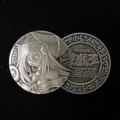 Anime Yu-Gi-Oh! 25th Anniversary Limited Edition Embossed Metal Coin Keychain-image