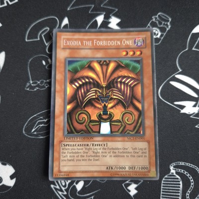 EXODIA THE FORBIDDEN ONE MCI-EN001 Secret Rare Limited Edition YuGiOh!-image