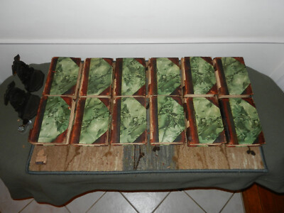 CHARLES DICKENS 22 VOL LEATHER ENGRAVINGS LIMITED EDITION SCARCE-image