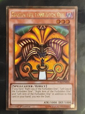 Exodia The Forbidden One PGL2-EN026 (1st-Edition-Gold Rare)-image