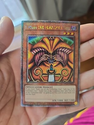 EXODIA THE FORBIDDEN ONE QUARTER CENTURY SECRET RARE TN23-EN002 YUGIOH MINT-image