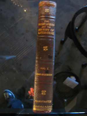 Antique 1906 Vol. I 1 The Masterpieces & The History of Literature-image